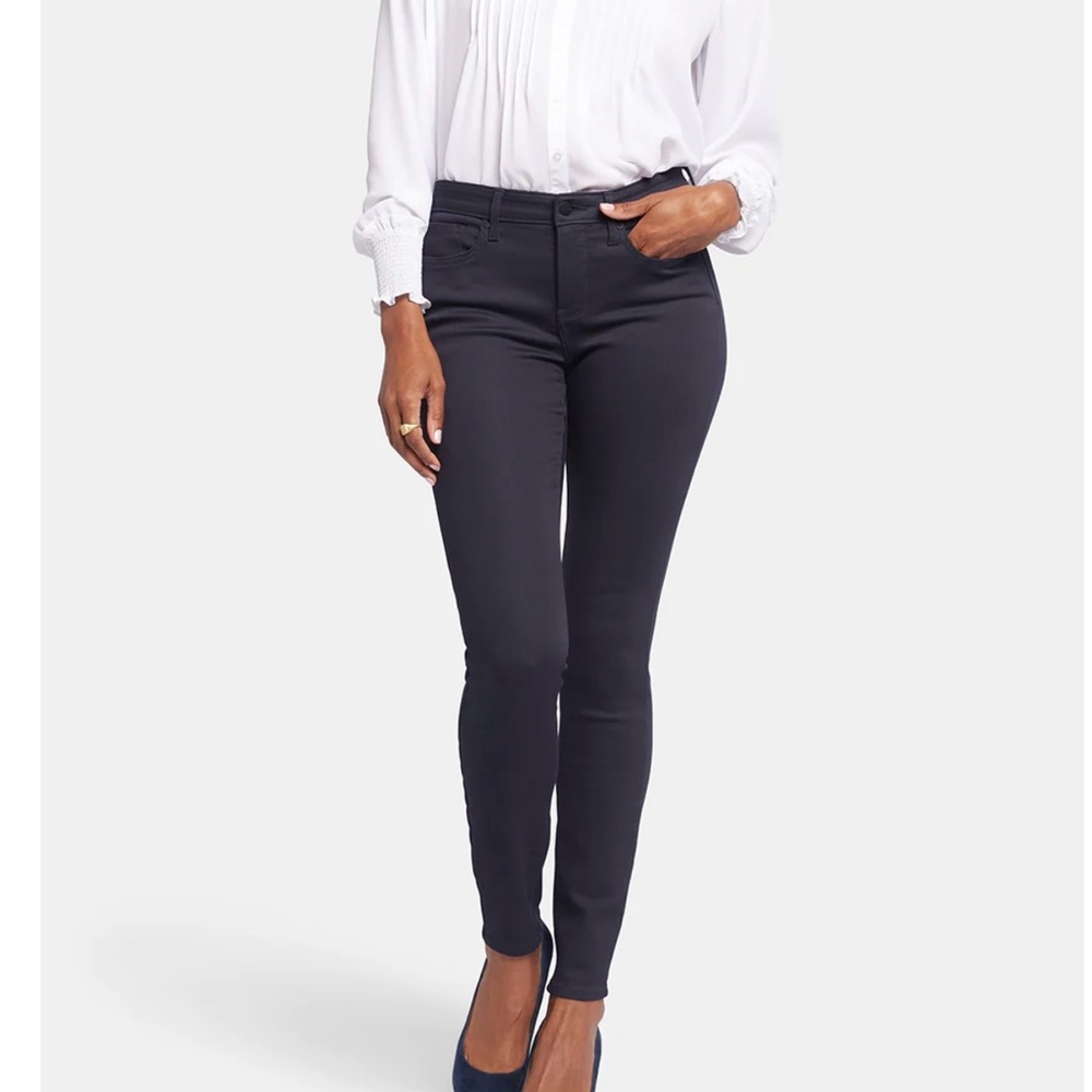 NYDJ Skinny Dark Wash Ankle Jeans